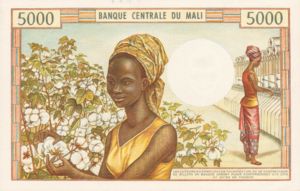 Mali, 5,000 Franc, P14e