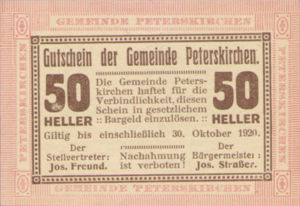 Austria, 50 Heller, FS 736bC