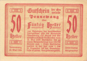 Austria, 50 Heller, FS 727b