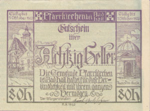 Austria, 80 Heller, FS 743b