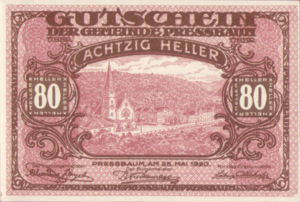 Austria, 80 Heller, FS 784a