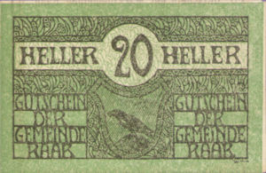 Austria, 20 Heller, FS 805I3