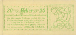 Austria, 20 Heller, FS 812
