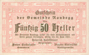 Austria, 50 Heller, FS 817