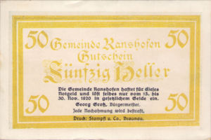 Austria, 50 Heller, FS 819Fb