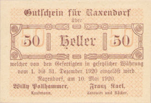 Austria, 50 Heller, FS 824c