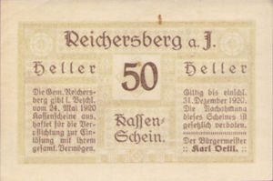 Austria, 50 Heller, FS 828Ia2