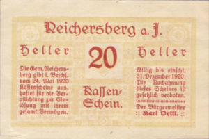 Austria, 20 Heller, FS 828Ib2