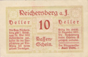 Austria, 10 Heller, FS 828Ib3