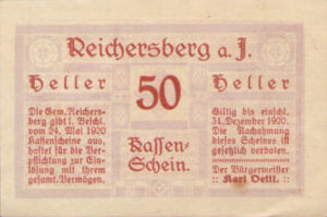 Austria, 50 Heller, FS 828Ib3