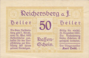 Austria, 50 Heller, FS 828Ic2