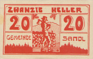Austria, 20 Heller, FS 874Ic