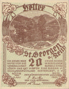 Austria, 20 Heller, FS 883Ia