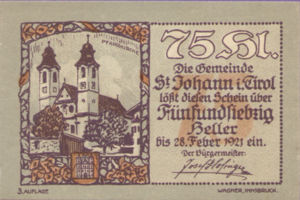 Austria, 75 Heller, FS 898c