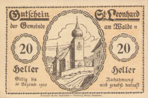 Austria, 20 Heller, FS 902c