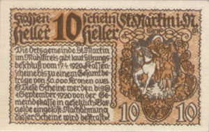 Austria, 10 Heller, FS 912b