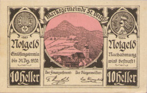 Austria, 10 Heller, FS 942a