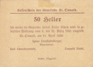 Austria, 50 Heller, FS 915b
