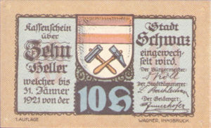 Austria, 10 Heller, FS 983a