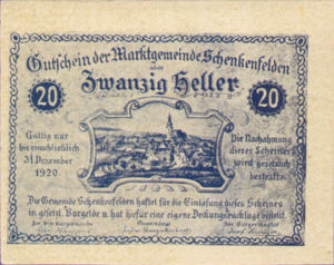 Austria, 20 Heller, FS 958