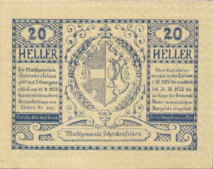 Austria, 20 Heller, FS 958