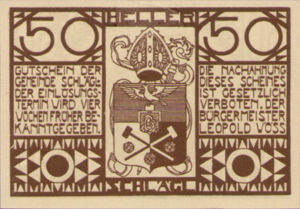 Austria, 50 Heller, FS 960a
