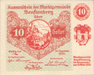 Austria, 10 Heller, FS 993b