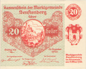 Austria, 20 Heller, FS 993b