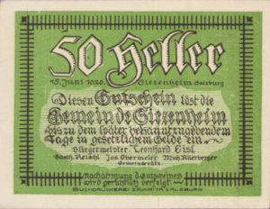 Austria, 50 Heller, FS 996a