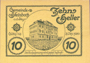 Austria, 10 Heller, FS 1025
