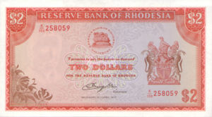 Rhodesia, 2 Dollar, P35b