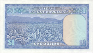 Rhodesia, 1 Dollar, P38a