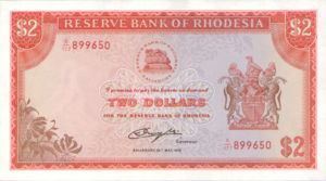 Rhodesia, 2 Dollar, P39b