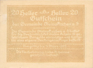 Austria, 20 Heller, FS 1017IIa