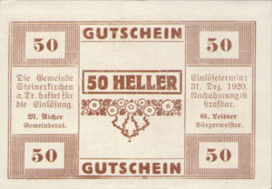 Austria, 50 Heller, FS 1029I