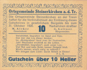 Austria, 10 Heller, FS 1029IIa