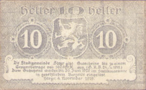 Austria, 10 Heller, FS 1034Ia