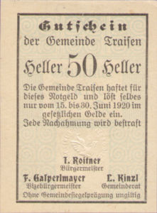 Austria, 50 Heller, FS 1076Ib