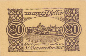 Austria, 20 Heller, FS 1068d