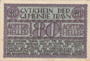 Austria, 80 Heller, FS 1080