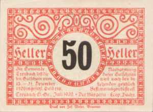 Austria, 50 Heller, FS 1082