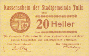 Austria, 20 Heller, FS 1083I.12