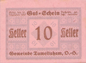 Austria, 10 Heller, FS 1085IIa