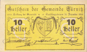 Austria, 10 Heller, FS 1086a