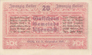 Austria, 20 Heller, FS 1107