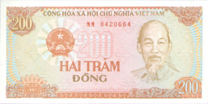 Vietnam, 200 Dong, P100a, SBV B28b