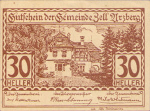 Austria, 30 Heller, FS 1273a