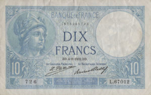 France, 10 Franc, P73d