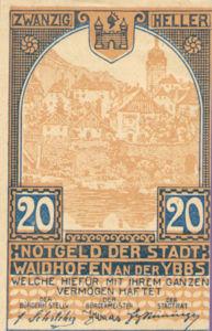 Austria, 20 Heller, FS 1127IIc
