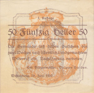 Austria, 50 Heller, FS 1144I